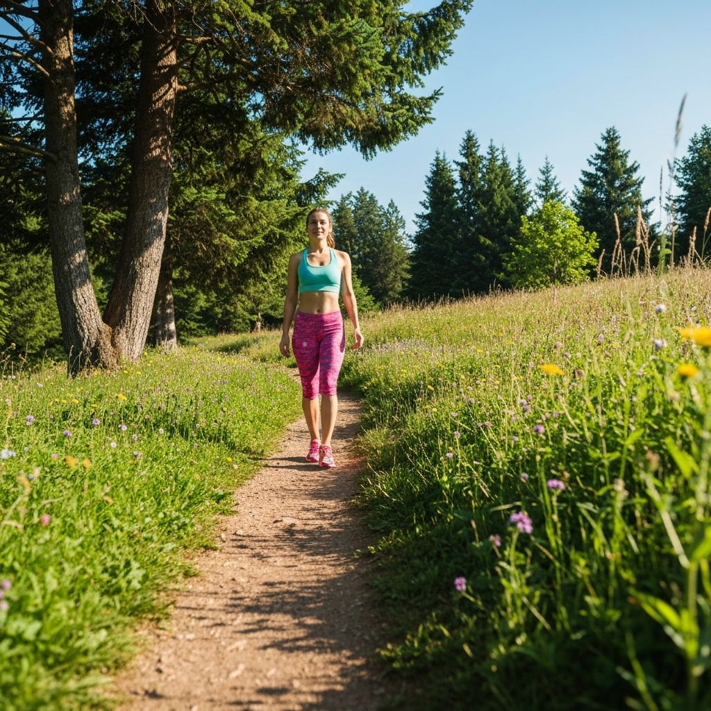 Active lifestyle with walking